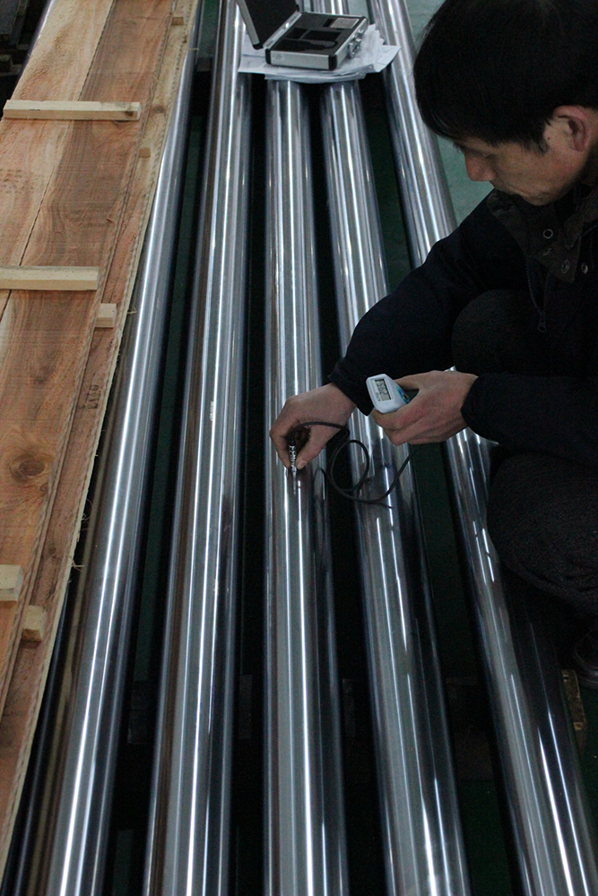 軸類半（bàn）成品原材料鍍層膜厚檢測