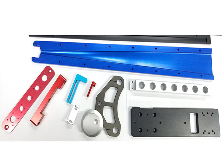 CNC機（jī）加完成後黑色/本色/彩（cǎi）色定製/硬質陽極氧化處理